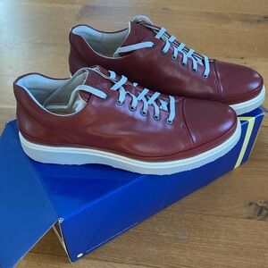 Samuel Hubbard “Hubbard Fast” lace-up Red leather Men’s Size 13 shoes